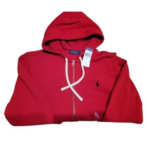 Red Polo Hoodie
